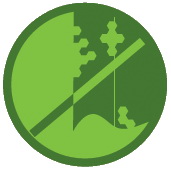Atap Go Green Logo Anti Karat