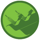 Atap Go Green Logo Pelindung uv